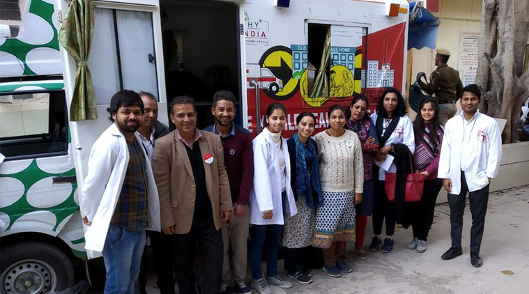 Mobile Health Unit Healthy Aging India