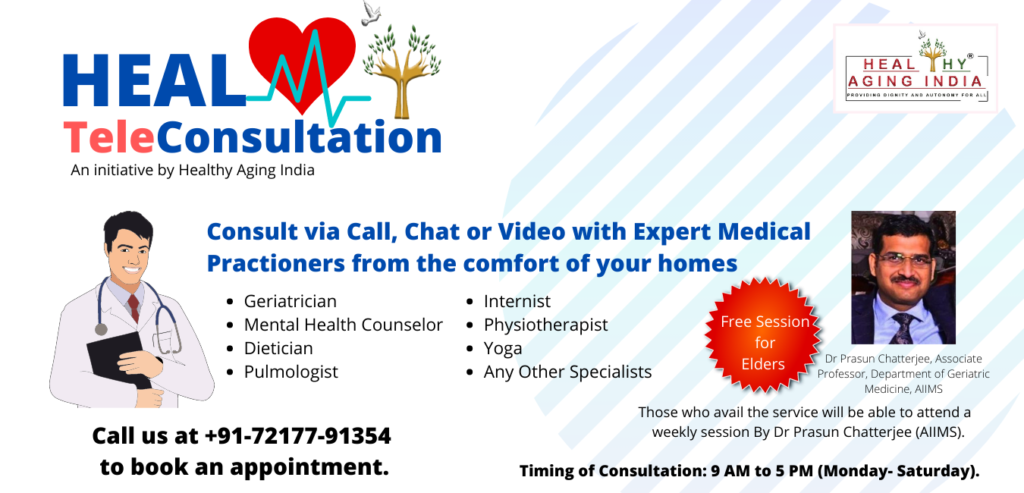 HEAL TeleConsultation by Healthy Aging India